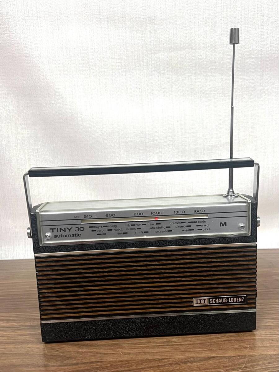 ITT SCHAUB - LORENZ TINY 30 Automatic Antika Nostalji Radyo RDY87 - 6
