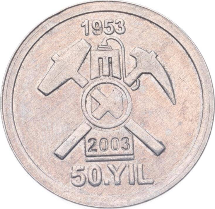  İTÜ 230.Yıl ve Maden Fakültesi 50. Yılı Anısına Nikel Madalyonu MVM2176 - 3