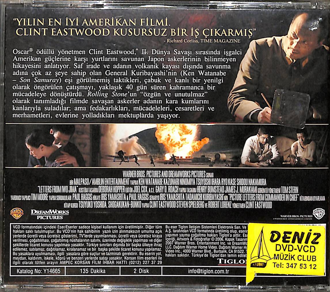 Iwo Jima'dan Mektuplar - Letters From Iwo Jim (2006) Orijinal VCD Film ' Clint Eastwood Filmi ' VCD28868 - 2
