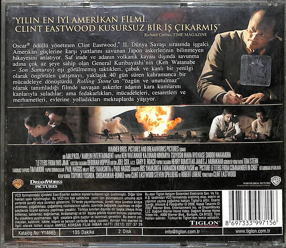 Iwo Jima'dan Mektuplar - Letters From Iwo Jima VCD Film (İkinci El) VCD27627 - 2
