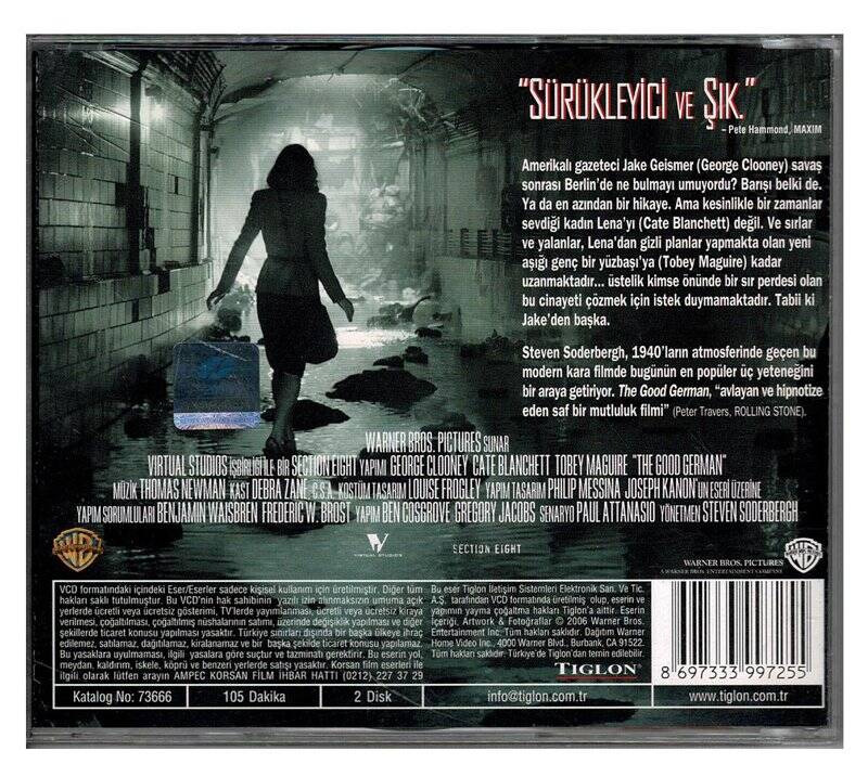 İyi Alman - The Good German VCD Film VCD170 - 2