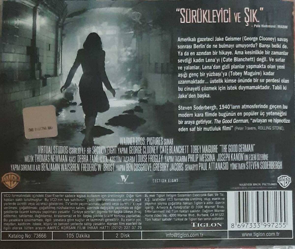 İyi Alman VCD Film VCD7056 - 2