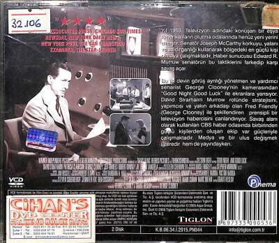 İyi Geceler Ve İyi Şanslar (David Strathairn) VCD Film (107) VCD20573 - 2