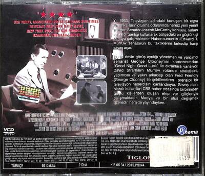İyi Geceler Ve İyi Şanslar VCD Film (108) VCD22830 - 4
