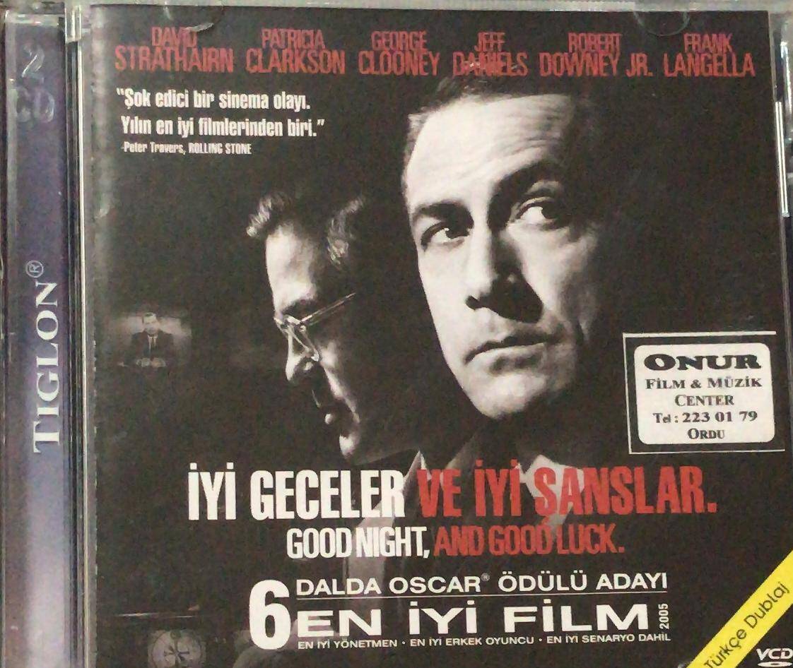 İyi Geceler Ve İyi Şanslar VCD Film VCD3016 - 1