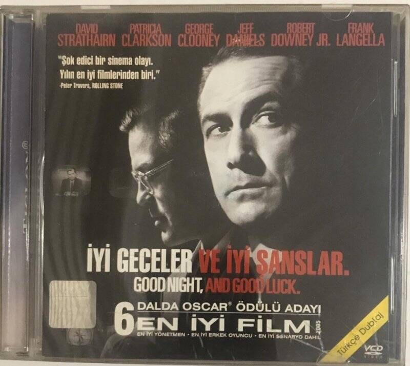 İyi Geceler Ve İyi Şanslar VCD Film VCD8004 - 1