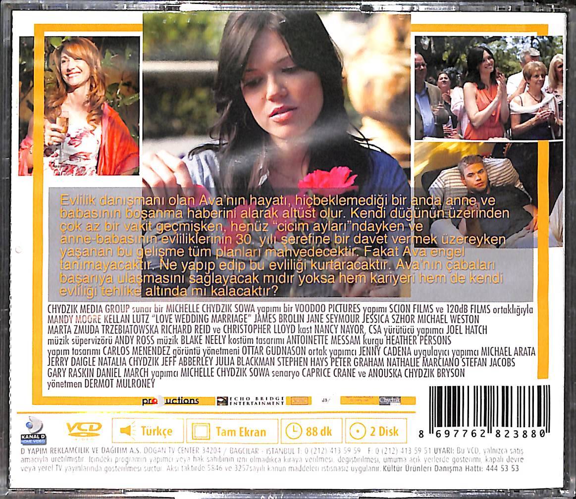 İyi Günde Kötü Günde – Love, Wedding, Marriage (2011) Orjinal VCD Film ' Dermot Mulroney Filmi ' VCD28369 - 2