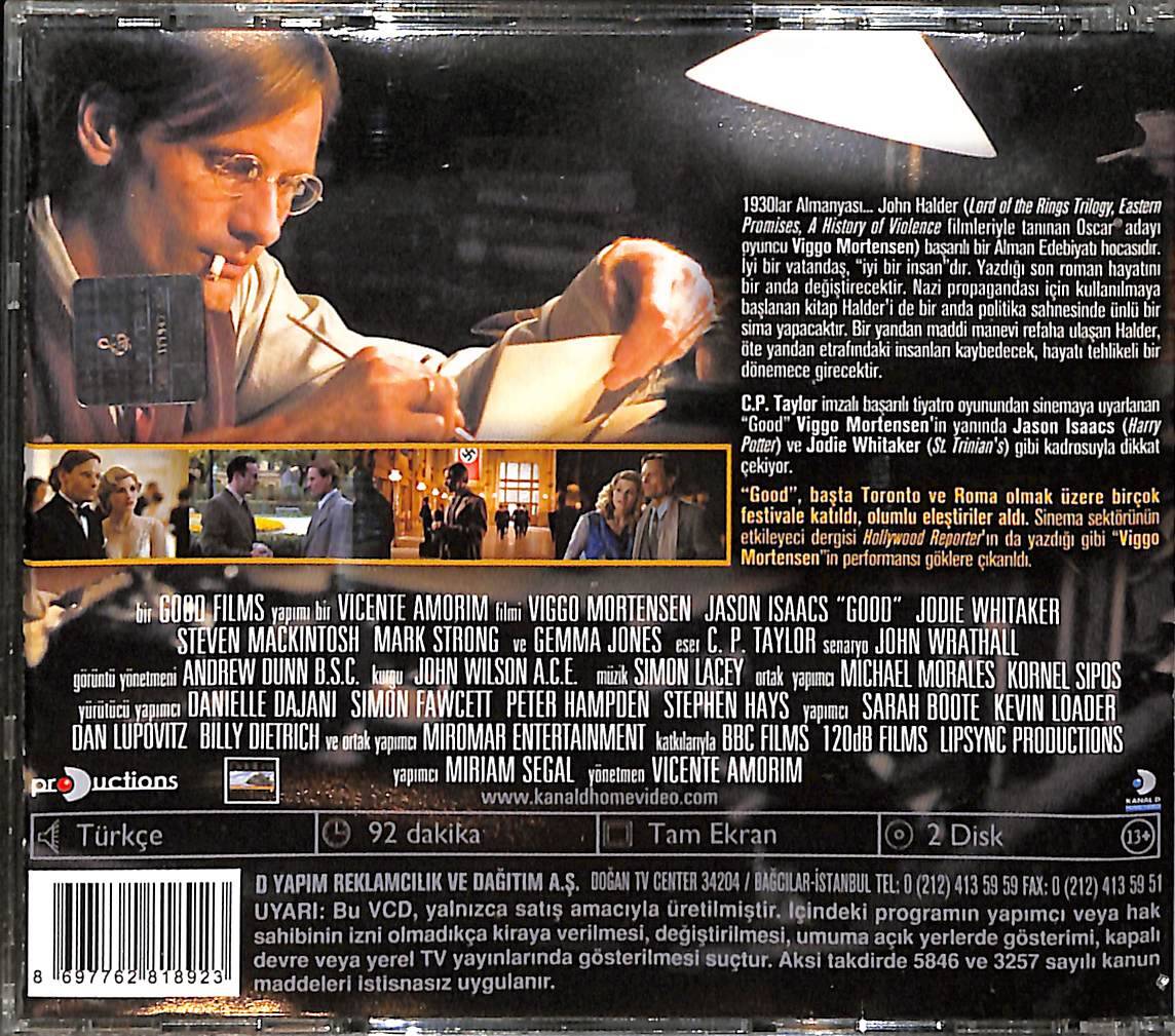 İyi İnsan – Good Orjinal VCD Film VCD28789 - 2