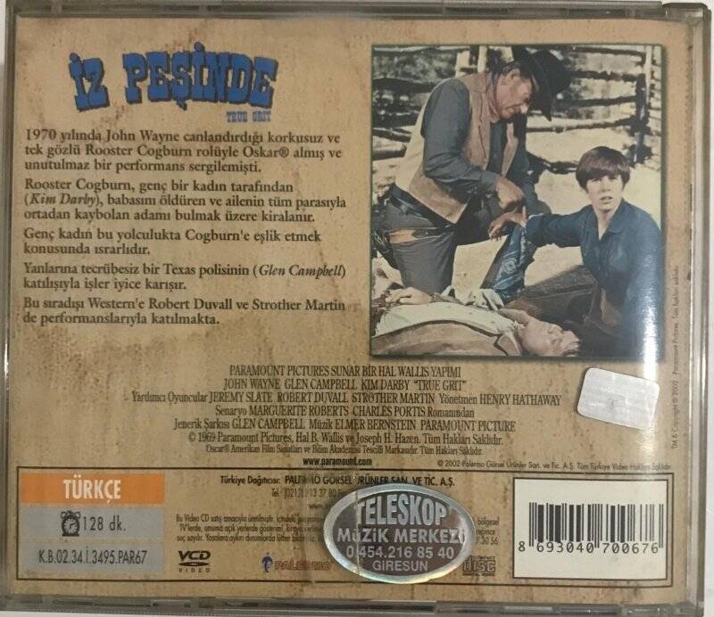 İz Peşinde VCD Film VCD8154 - 2