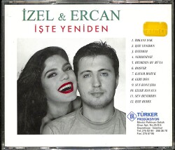 İzel & Ercan – İşte Yeniden | Türker Prodüksiyon Müzik CD (İkinci El - 1993 - Orijinal Türkiye Baskısı - Sarı Bandrol) CD5933 - 2