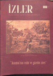 İzler Aylık Kültür Sanat Edebiyat Dergisi Sayı 29 Eylül 2020 - Anadolunun İyilik Ve Güzellik İzleri NDR82741 - Gökçekoleksiyon