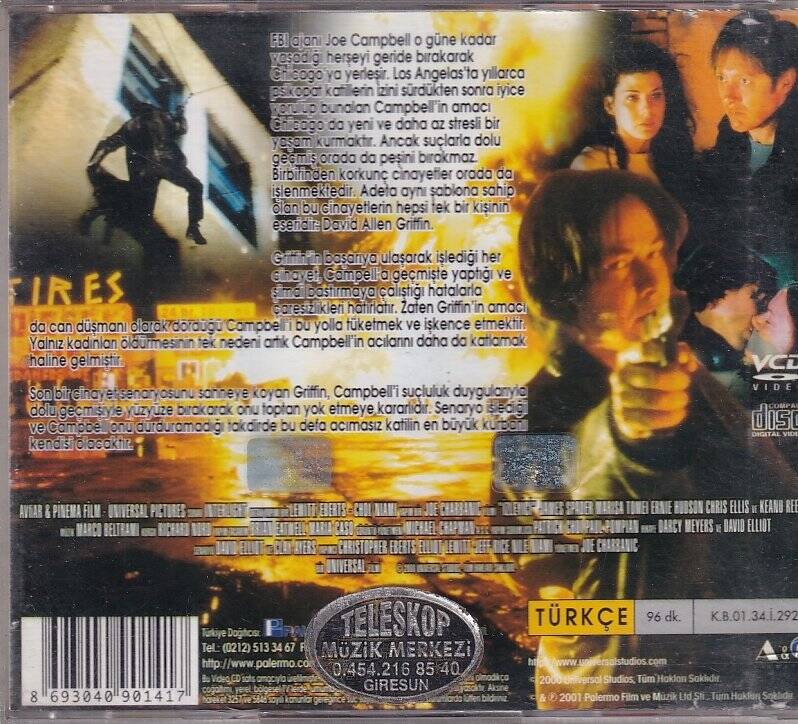 İzleyici The Watcher VCD Film VCD9348 - 2