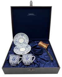 İznik Çinisi El Yapımı Fincan Takımı AOB2922 - Gökçekoleksiyon