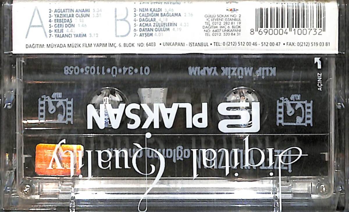 İzzet Yıldızhan - Ağlattın Anamı Kaset (Sıfır) KST26884 - 2