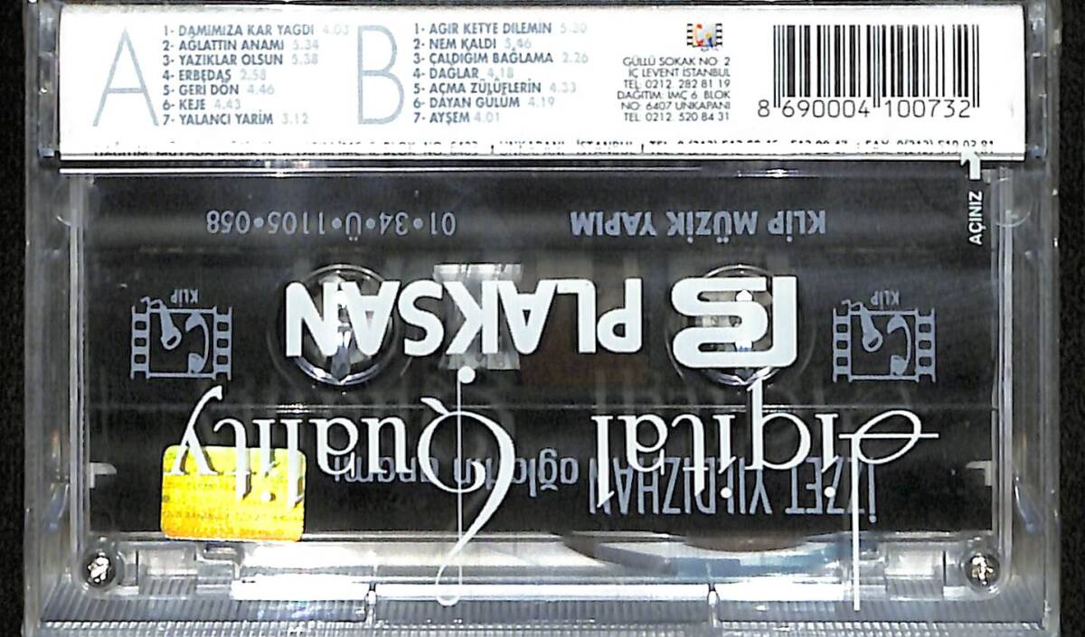 İzzet Yıldızhan - Ağlattın Anamı Kaset (Sıfır) KST28088 - 2