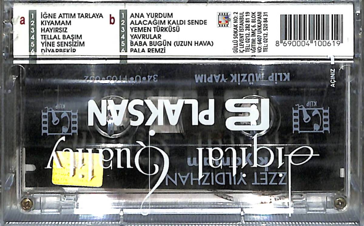 İzzet Yıldızhan - Kıyamam Kaset (Sıfır) KST28084 - 2