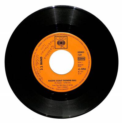 J. J. Band - Pcific Cast Thunder Ball I`m Through With You Plak (109) PLK20732 - 1