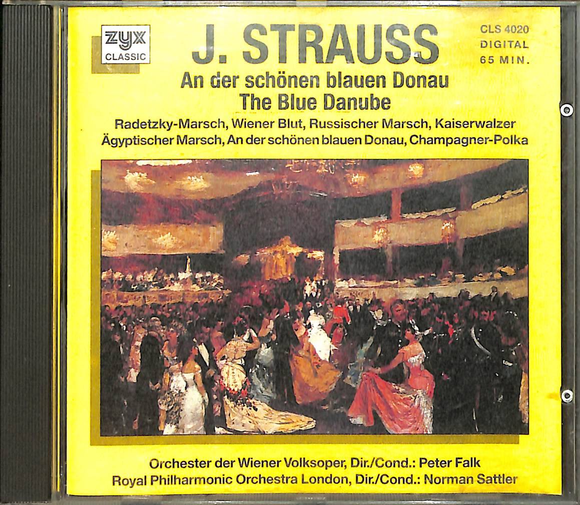 J. Strauss - The Blue Danube CD (İkinci El) CD5259 - 1