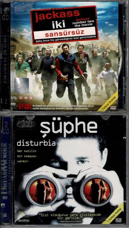 Jackass İki Şüphe - 2 Adet VCD Film VCD316 - 1