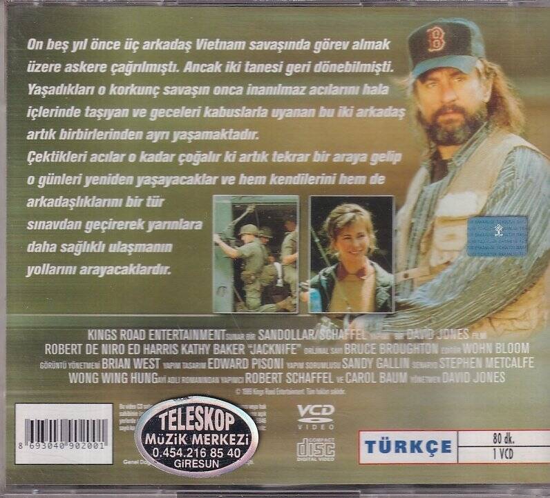 Jacknife - Robert Deniro VCD Film VCD9459 - 2