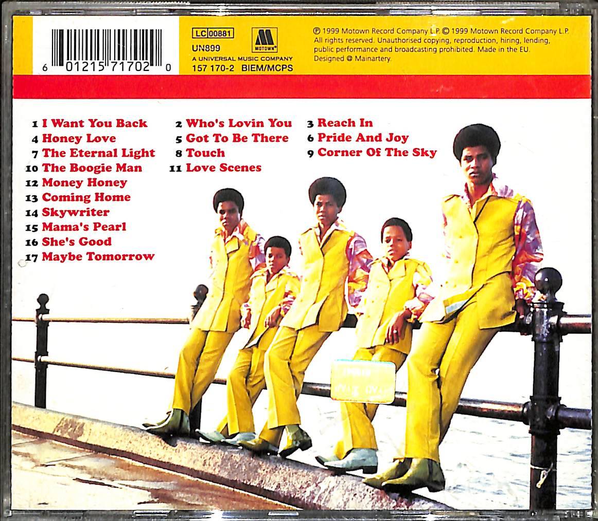 Jackson 5 - Classic Jackson 5 CD (İkinci El) CD4610 - 2