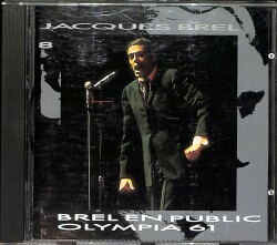 Jacques Brel - Brel En Public Olympia 61 CD (İkinci El) CD4928 - Gökçekoleksiyon