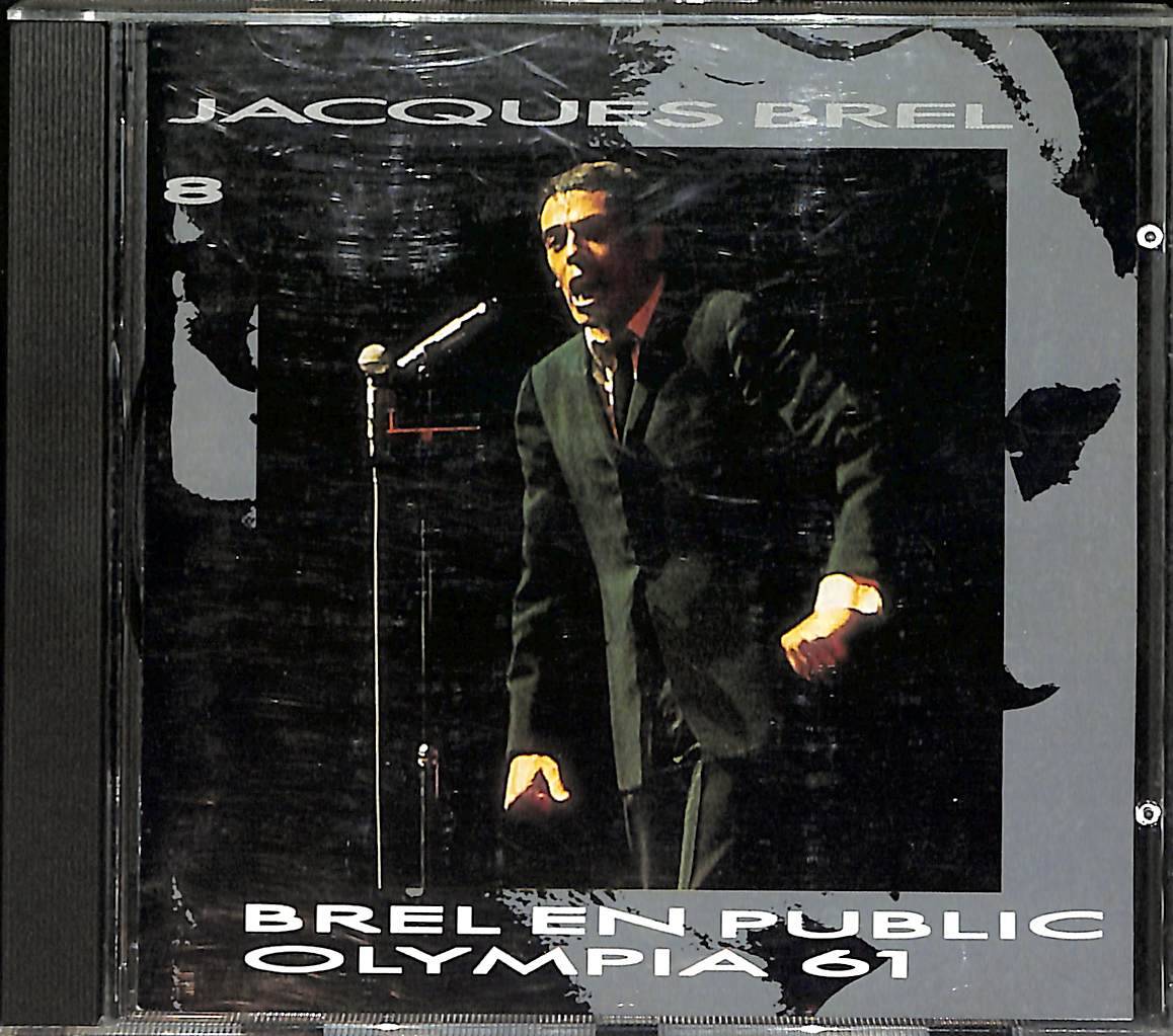 Jacques Brel - Brel En Public Olympia 61 CD (İkinci El) CD4928 - 1