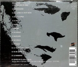 Jacques Brel - Brel En Public Olympia 61 CD (İkinci El) CD4928 - 2