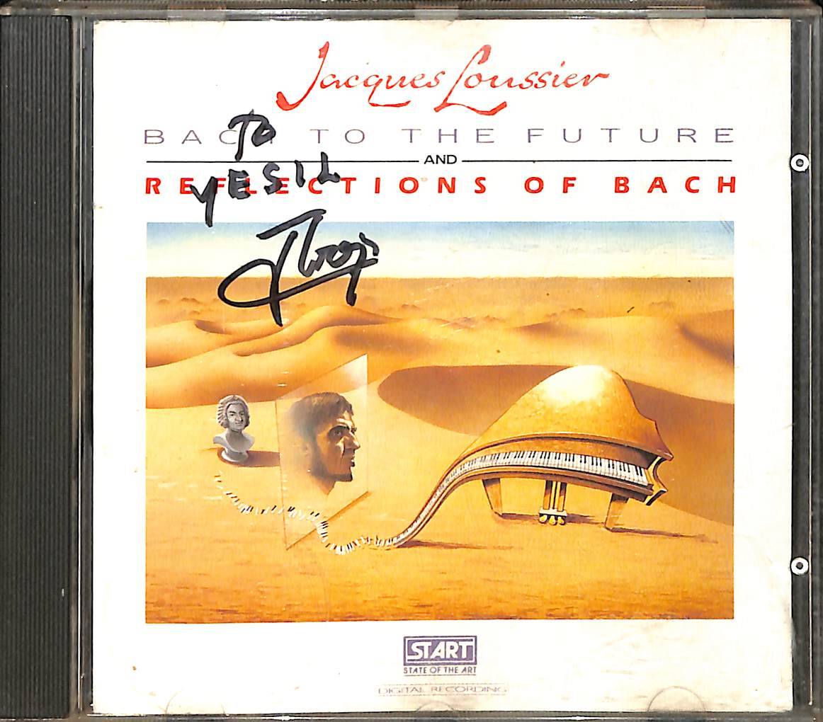 Jacques Loussier – Bach To The Future And Reflections Of Bach CD (İmzalı - İkinci El) CD5427 - 1