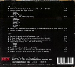 Jacques Loussier - Play Bach Aux Champs - Élysées (İmzalı - İkinci El) CD5182 - 2
