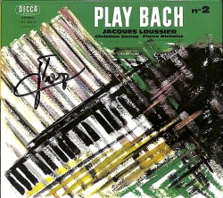 Jacques Loussier - Play Bach Nº2 CD (İkinci El) CD4978 - 1