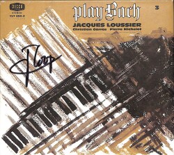 Jacques Loussier - Play Bach Nº3 CD (İmzalı - İkinci El) CD5412 - 1