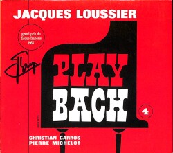 Jacques Loussier - Plays Bach No.4 CD (İkinci El) CD4953 - 1