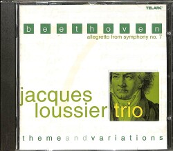 Jacques Loussier Trio - Beethoven Allegretto From Symphony No. 7 (İkinci El) CD5153 - 1