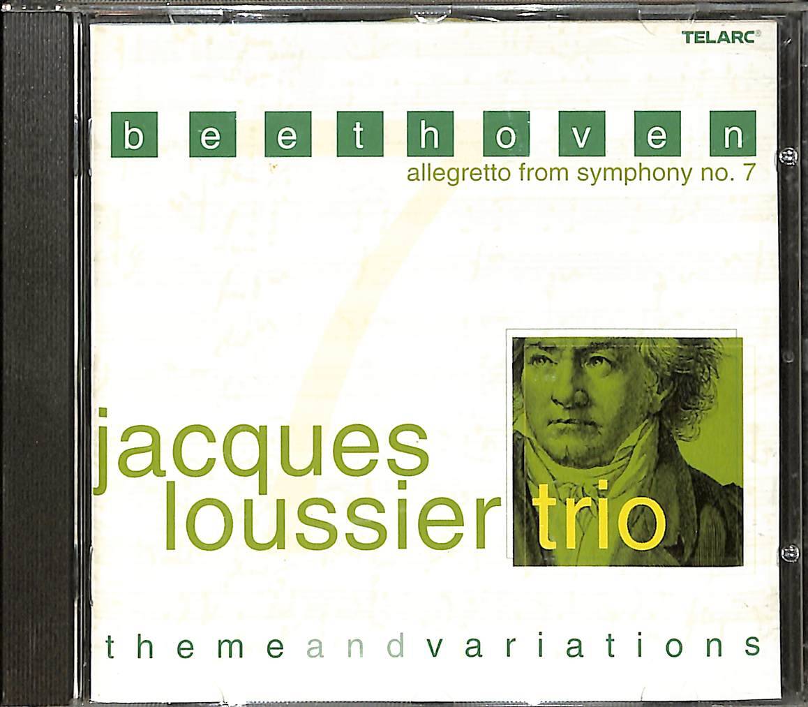 Jacques Loussier Trio - Beethoven Allegretto From Symphony No. 7 (İkinci El) CD5153 - 1