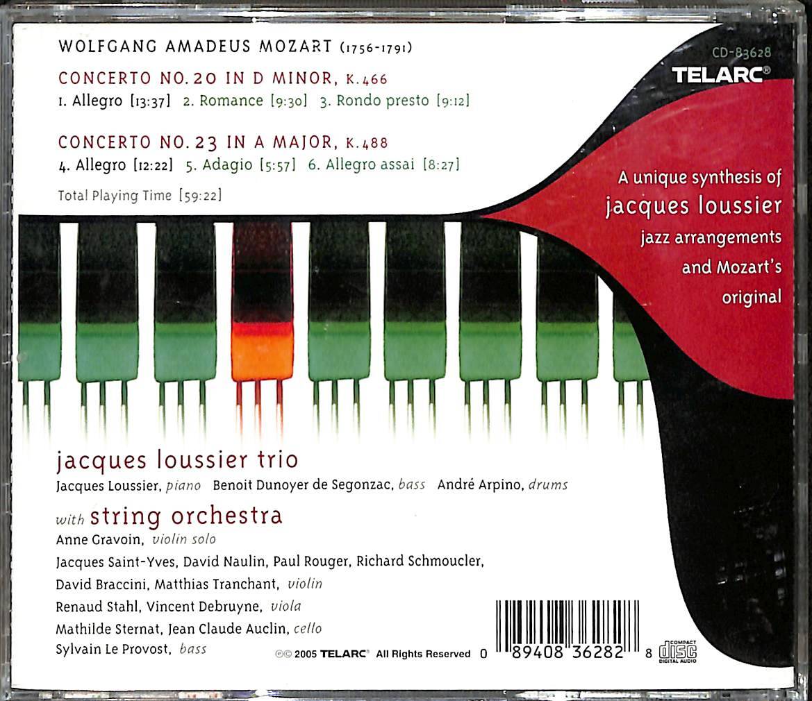 Jacques Loussier Trio CD (İkinci El) CD4499 - 2