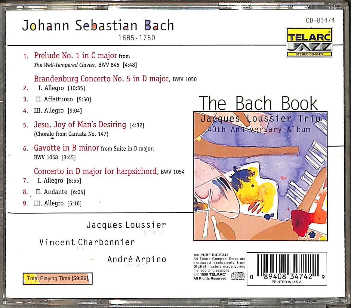 Jacques Loussier Trio – The Bach Book 
