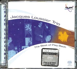 Jacques Loussier Trio - The Best Of Play Bach CD (İkinci El) CD4446 - 1