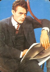James Dean Kartpostal (Küçük Boy) KRT21341 - Gökçekoleksiyon