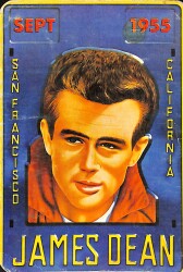 James Dean Kartpostal (Küçük Boy) KRT21342 - Gökçekoleksiyon