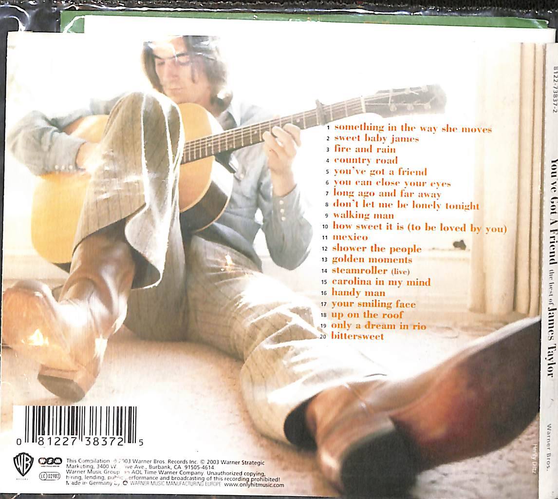 James Taylor - You've Got A Friend The Best Of CD İkinci El CD5852 - 2