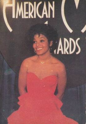 Janet Jackson Kartpostal KRT10475 - 1