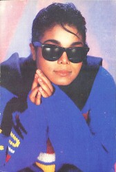 Janet Jackson Kartpostal KRT18785 - Gökçekoleksiyon