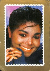 Janet Jackson Kartpostal KRT18802 - Gökçekoleksiyon