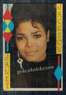Janet Jackson Kartpostal KRT3196 - 1