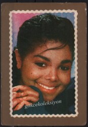 Janet Jackson Kartpostal KRT3676 - Gökçekoleksiyon