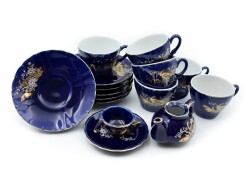 Japon Yapımı 6lı Kahve Seti Ve Sütlük AOB1039 - Gökçekoleksiyon