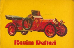 Jayland Araba Kapaklı Eski Okul Resim Defteri DFT120 - Gökçekoleksiyon