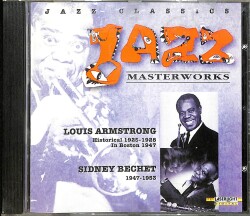 Jazz Classıc - Masterworks Cd (Louıs Armstrong & Sıdney Bechet) CD (İkinci El) CD4541 - 1