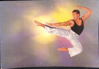 Jean Claude Van Damme Büyük Boy Kartpostal KRT4734 - 1
